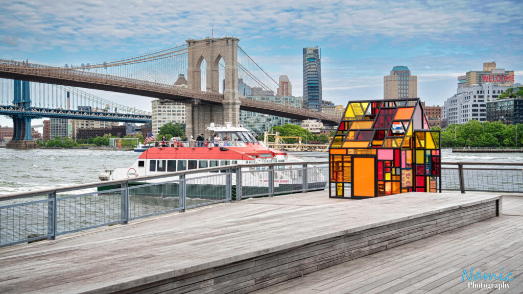 Brooklyn and Manhattan Bridges